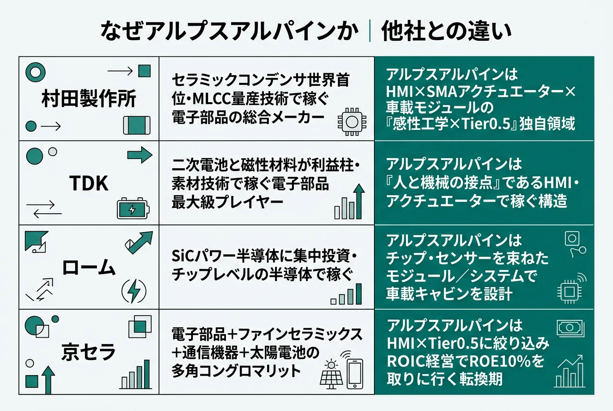 なぜアルプスアルパインか｜他社との違い