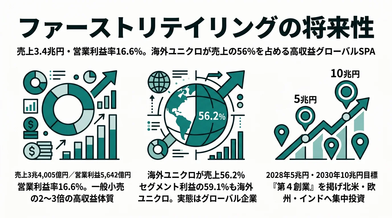 ファーストリテイリングの将来性｜SPA×グローバルの強みとリスク