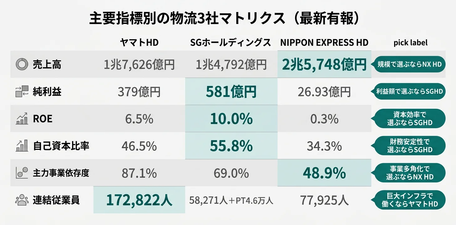 3社は何に賭けているか──ヤマトHD 構造改革型/SGホールディングス M&A主導型/NIPPON EXPRESS PMI再建型