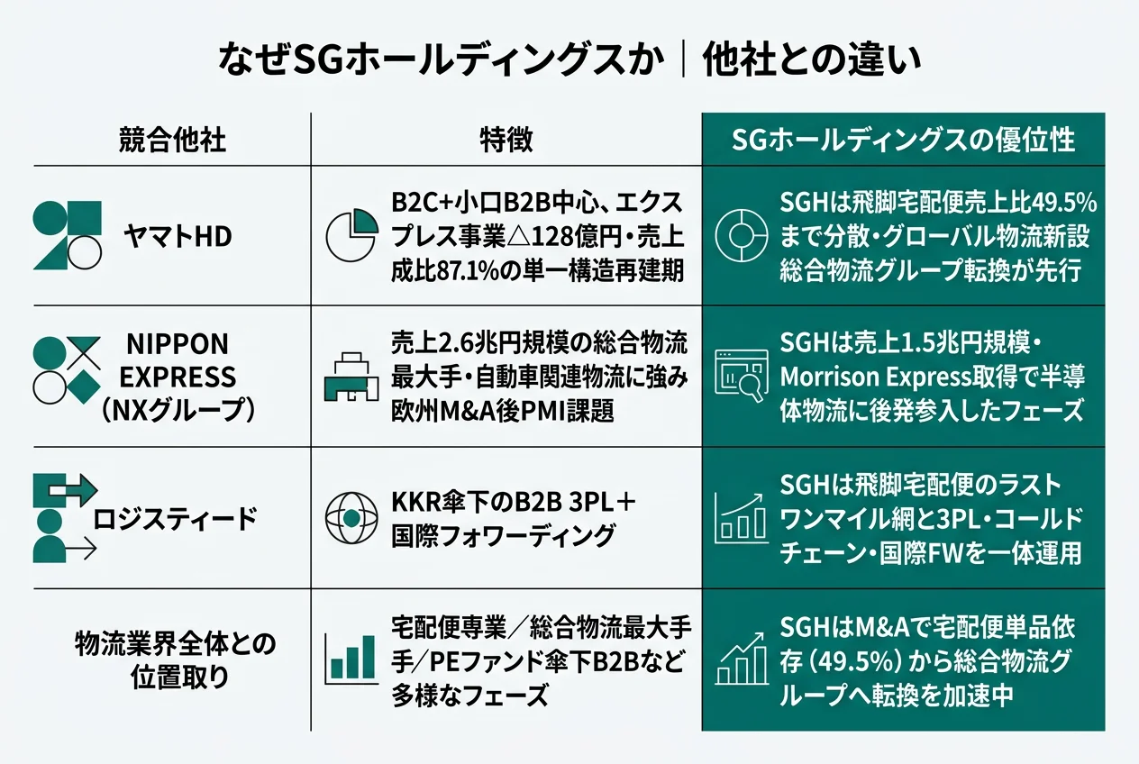なぜSGHか｜他社との違い