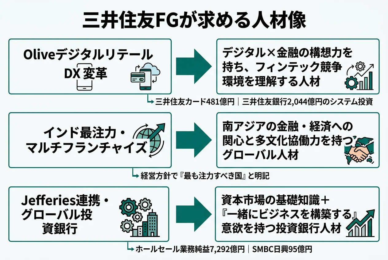 三井住友FGが求める人材像